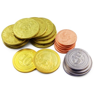 Mix of Pirates & Industrial Metal Coins | Set of 21
