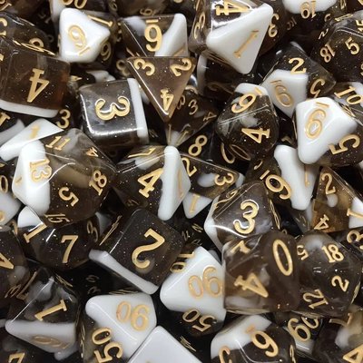 Rootbeer Float Dice x11 piece set | From Ice Cream Dice