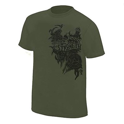 The Worlds Strongest Man - A History of Strength - Green T-Shirt