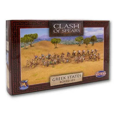 Clash of Spears | Greek States - 46 Miniatures Boxed Set