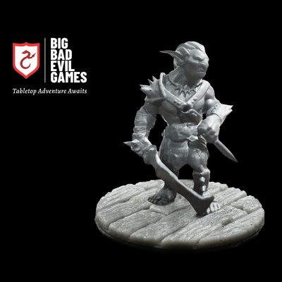 Goblin Rogue Miniature | 28mm scale perfect for D&D and other tabletop wargames