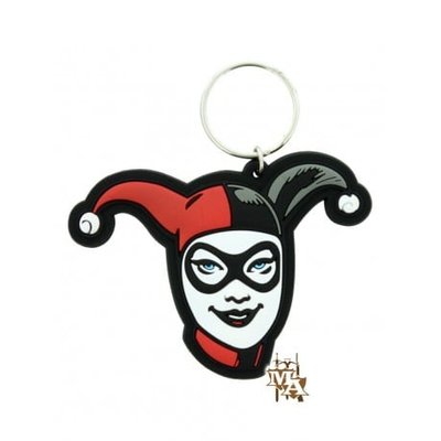 DC Comics | Harley Quinn Official Rubber Keyring