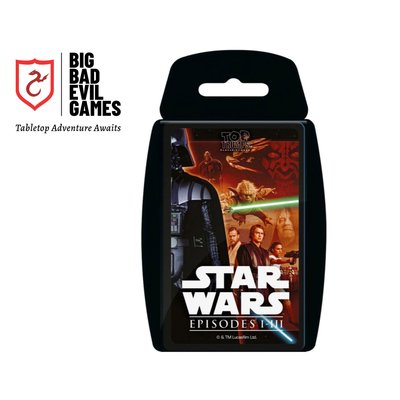 Star Wars Episodes 1-3 Card Game | From Top Trumps