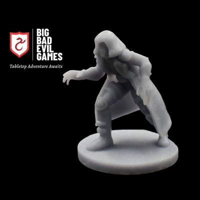 Warforged Rogue Miniature | Robotic Theif 28mm scale perfect for tabletop RPGs including D&D