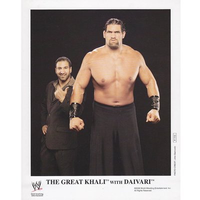 WWE The Great Khali Promo Print 8" x 10"