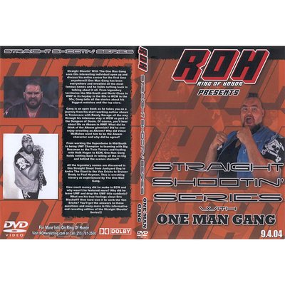 ROH (Ring of Honor) Straight Shootin' Series - With One Man Chang DVD