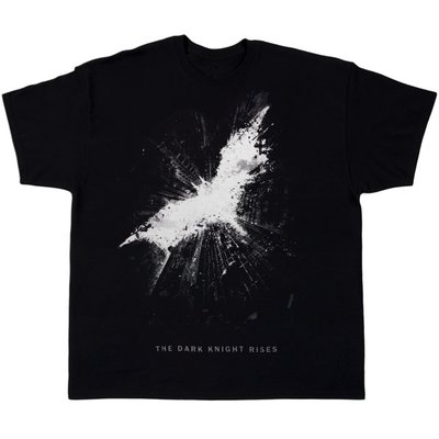 DC Comics Batman "The Dark Knight Rises" Women's T-Shirt Black