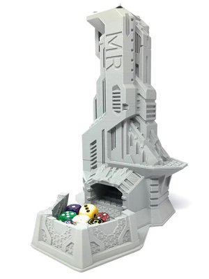 Control Tower Dice Tower | High Quality 3D printed Dice Roller perfect for all standard dice