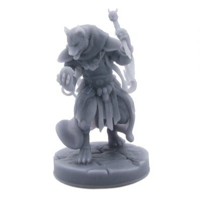 Khenra Dogfolk Sorcerer | D&D or Pathfinder Scale Miniature