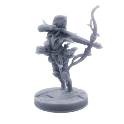 Female Elf Ranger | D&D or Pathfinder Scale Miniature