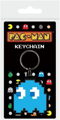 Pac-Man "Inky" | Silicone Rubber Keychain