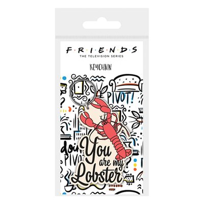 Friends "You are my Lobster" | Silicone Rubber Keychain