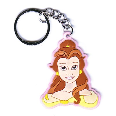 Belle | Disney Princess Official Rubber Keyring
