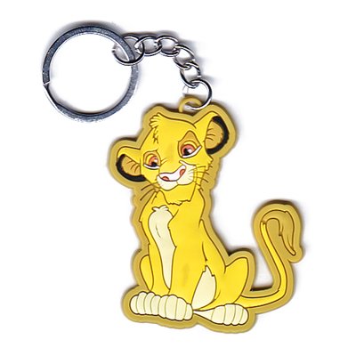 Simba | Disney Lion King Official Rubber Keyring