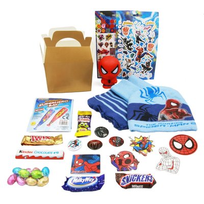 Easter Marvel Spiderman Superhero Kids Gift Set