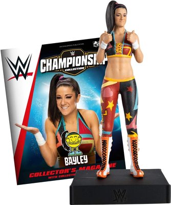WWE Championship Collection | Bayley with Magazine by Eaglemoss Hero Collector