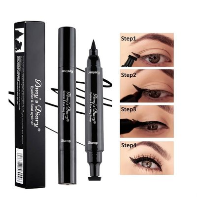 Waterproof Double-sided Eyeliner Pen | Quick-drying Liquid Eyeliner