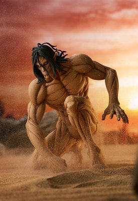Eren Jaeger, Kneeling Pose - Attack On Titan | Display Figure