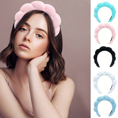 Puffy Spa Headband | For Face Cleansing and Makeup Applications