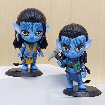 Avatar - Sully Jack & Neytiri | Way Of Water Collectible Chibi Figurine Set