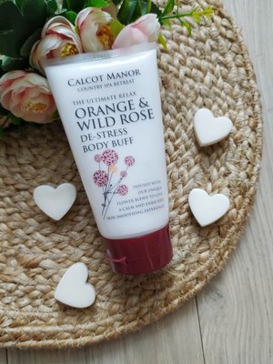 Calcot Manor - Orange and Wild Rose De-Stress Body Buff 150ml