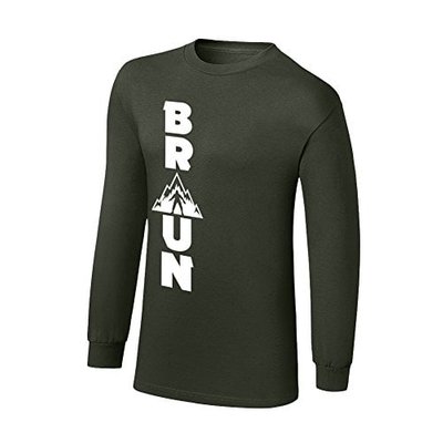 WWE Braun Strowman "Monster Among Us" Long Sleeve T-Shirt ' Green