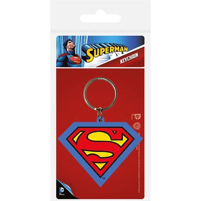 DC Comics | Superman Logo - Official Rubber Keyring