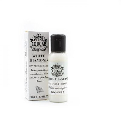 Cougar by Paula Dunne | White Diamond Day Moisturiser 50ml for flawless base