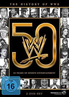WWE: The History Of WWE - 50 Years Of Sports Entertainment (DVD) (German Version)