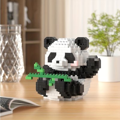Cute Panda Series | Tiny Particle Building Blocks - Lego Compatible