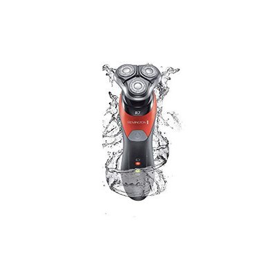Remington Men's R7 Ultimate Series Rotary Electric Shaver with Pop Up Detail Trimmer and Storage Case, XR1530, Black