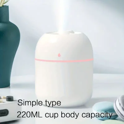 Cool Mist Egg Humidifier - Essential Oil Diffuser - White