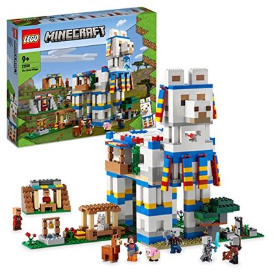 LEGO 21188 Minecraft The Llama Village, Farm House Toy Building Set