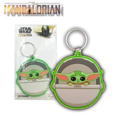 Star Wars - Mandalorian | Baby Yodo - Grogu Official Rubber Keyring