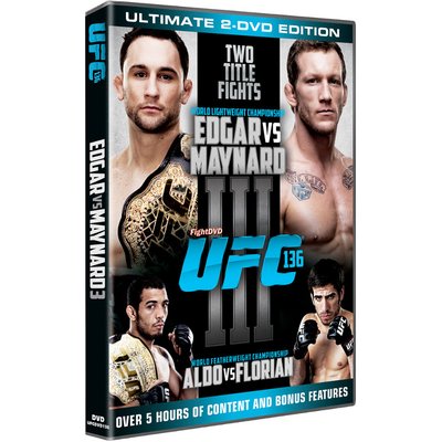 UFC 136 - Edgar v Maynard III DVD (2 Discs)