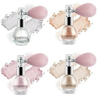 Veronni High Shimmer Sparkle Powder Spray - 04 Meat Brown