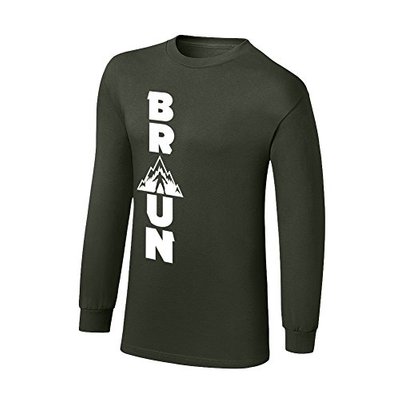 WWE Braun Strowman Monster Among Us Long Sleeve T-Shirt - Small Green