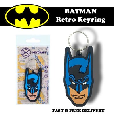 Batman Retro Comic Style | DC Comics Official Rubber Keyring