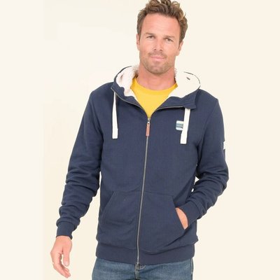 Brakeburn - Borg Lined Zip Through Hoodie - UK - XL
