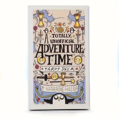 A Totally Unofficial - Adventure Time Tarot Deck | By Katherine Hillier (78 cards)