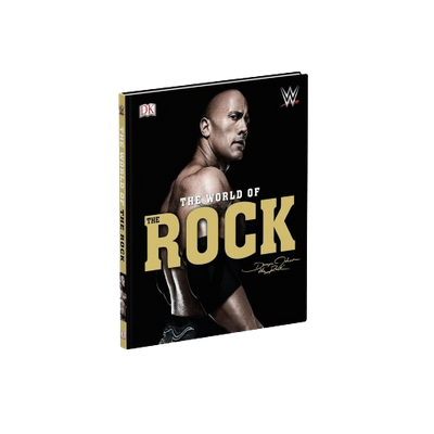WWE World of The Rock - Hardback Book