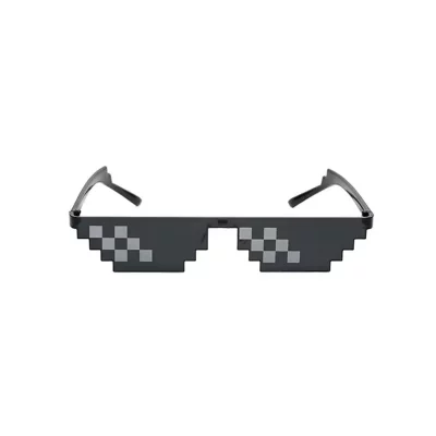 Pixel Style Sunglasses – Retro Gamer “Deal With It” Shades