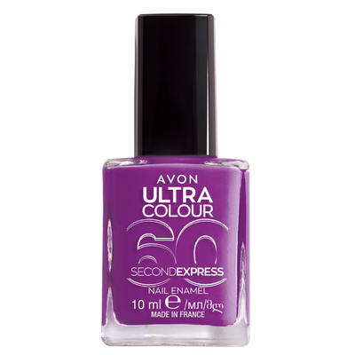 Avon Ultra Colour 60 Second Express Nail Enamel – Ultraviolet 10ml