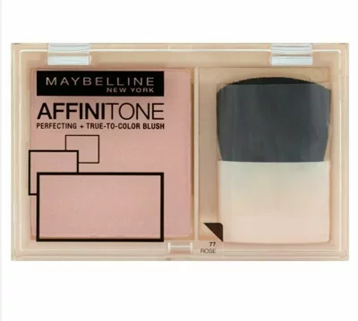 Maybelline Affinitone Perfecting +True to Colour Blush - 77 Rose
