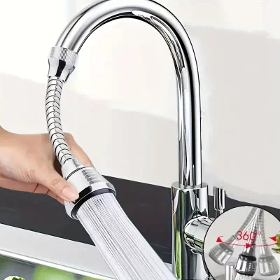 Universal 360° Rotating Kitchen Faucet Extender