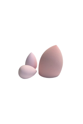 3 x Muted Pink Makeup Sponges