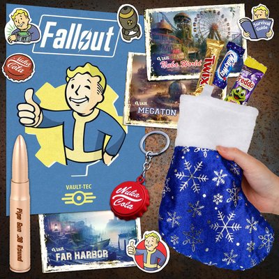 Fallout Limited Edition Pre-filled Christmas Stocking - Packed with over 15 Items!