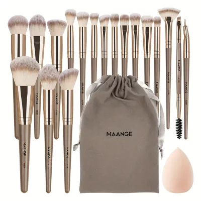 Maange 19 Piece Pro Makeup Brush Set