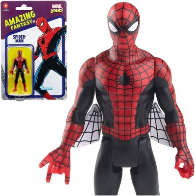 Marvel Legends Series Spider-Man | Retro Action Figure