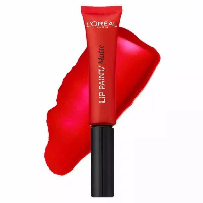 L'OREAL Lip Paint Matte - 204 Red Actually